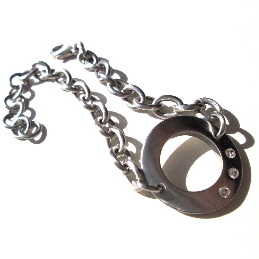 STEEL X Stainless Steel Toggle Chain Bracelet